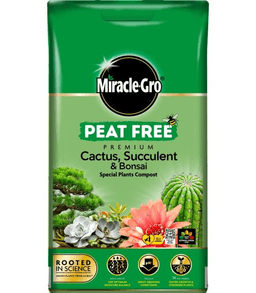 Evergreen Miracle-gro Peat Free Cactusbonsai 
1x10l 1