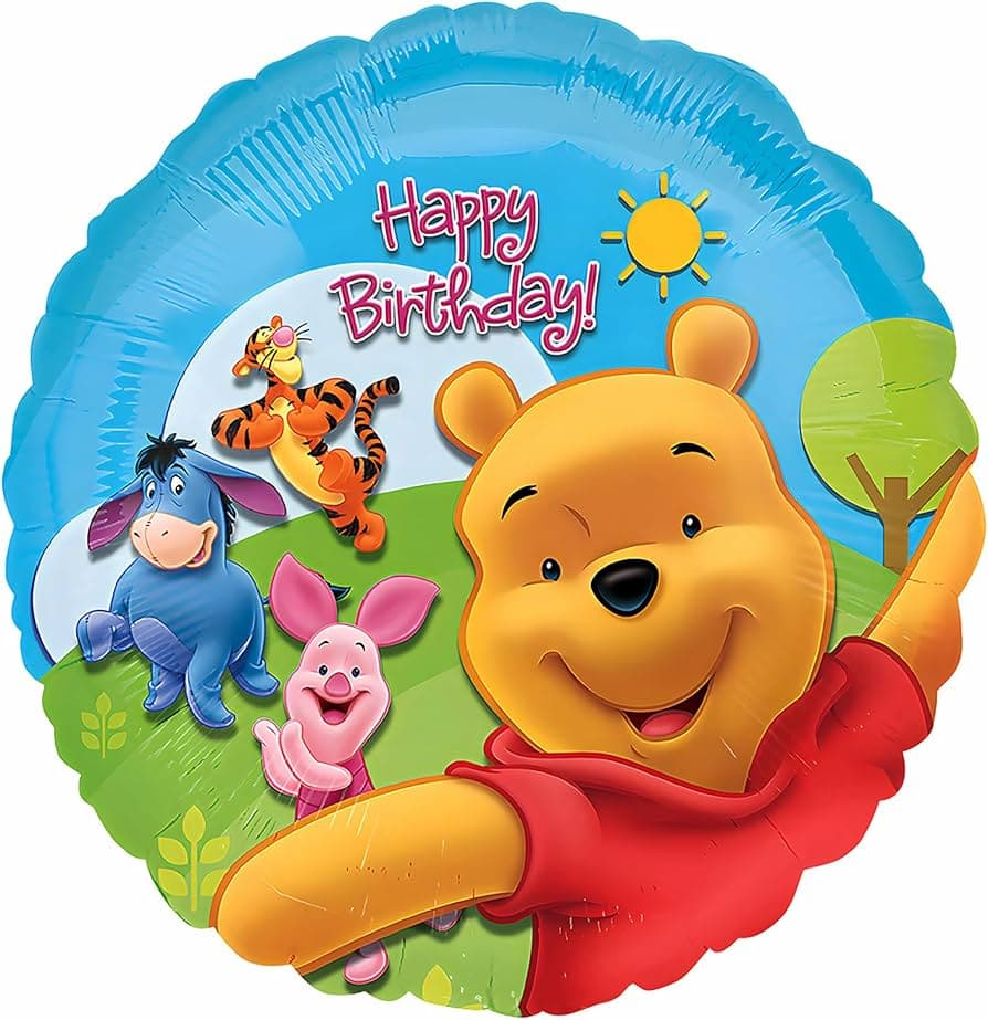 POOH & FRIENDS SUNNY BDAY