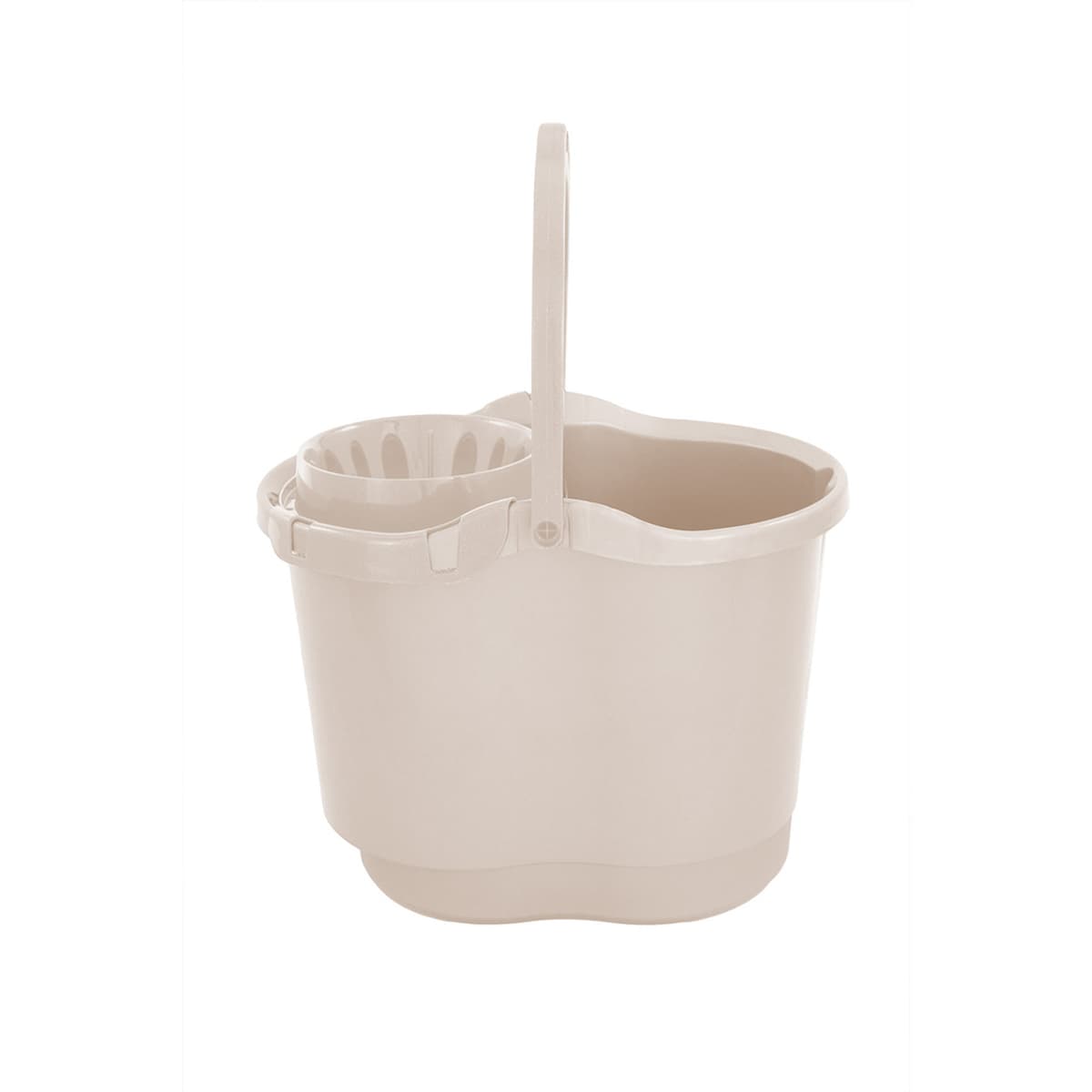 Thumbs-Up Signature Mop Bucket & Squeezer Taupe