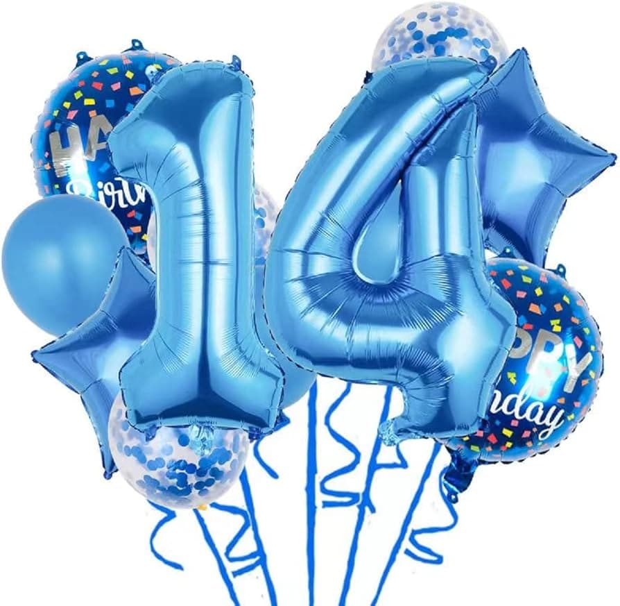 Unique Party 14" Slvr Congrats Ballon