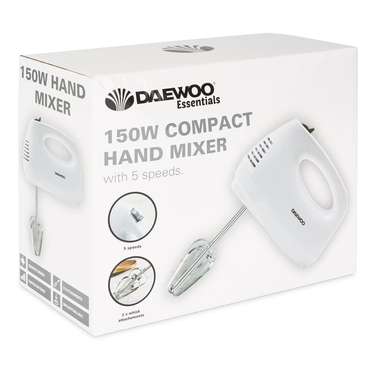 Daewoo 150W Compact Hand Mixer