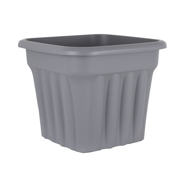 WHAM  vista 49cm Square Planter Grey image