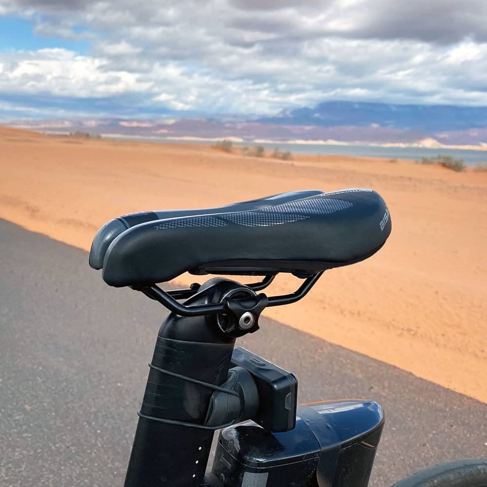 SADDLE ADULT MTB BLACK W/OUT CLIP
