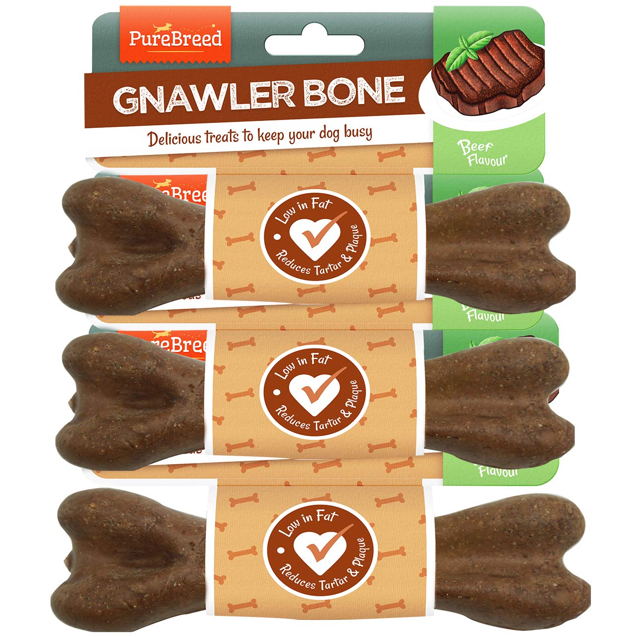 OTL Mini Gnawler Bone 2pk image