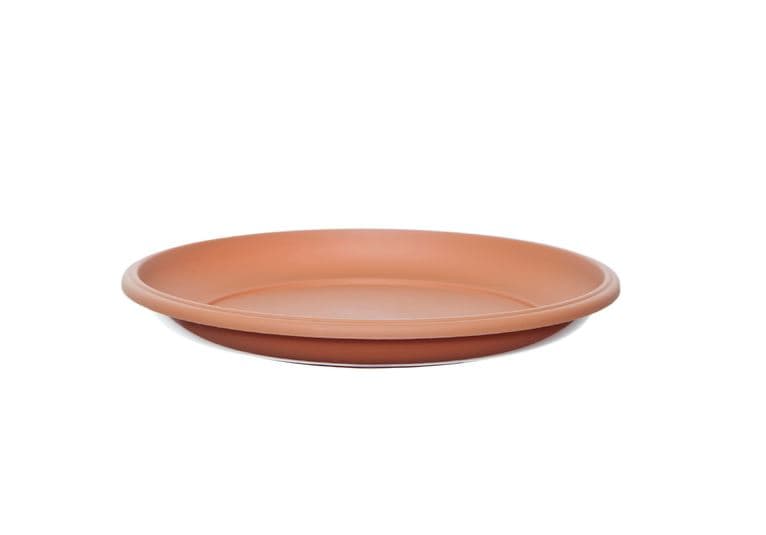 WHITEFURZE  34cm Milano Saucer Terracotta 10
