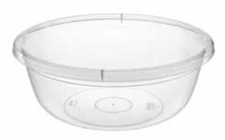 Asude Plastic Transparent Bowl No 3