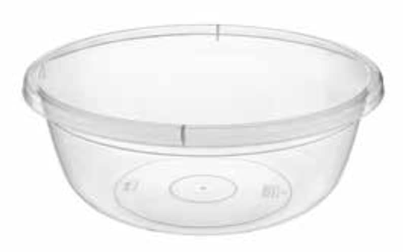 Asude Plastic Transparent Bowl No 4