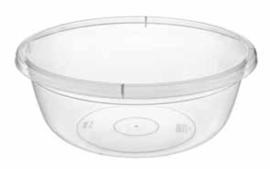 Asude Plastic Transparent Bowl No 5 image