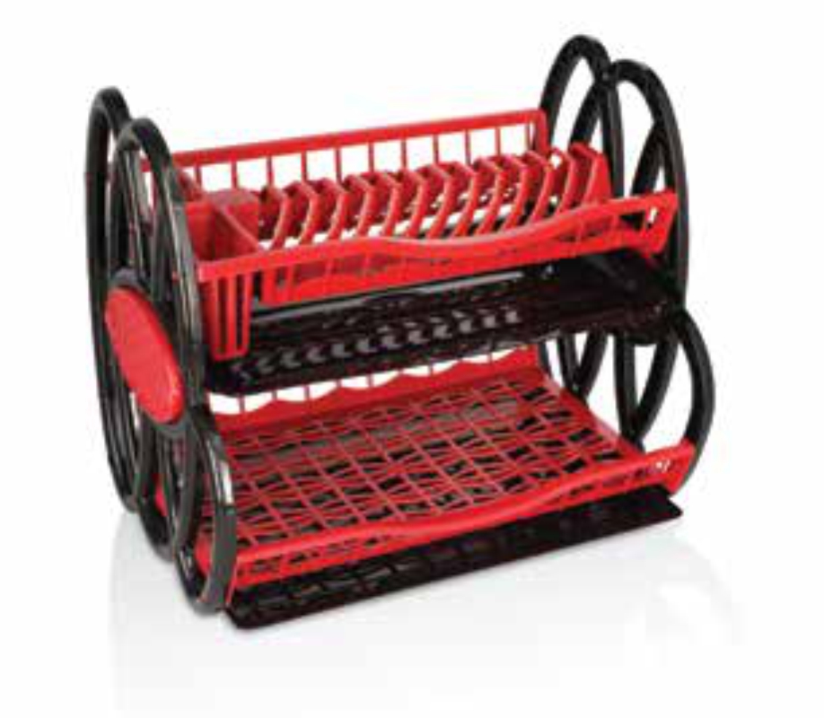 Asude Plastic Double Plate Dish Drainer image