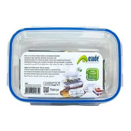 Asude Plastic 1500 Ml Rectangular Food Container 1