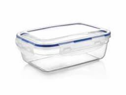 Asude Plastic 900 Ml Airtight Rectangular Food Container 1