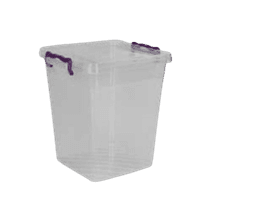 Asude Plastic 5 Lt Deep Storage Box 1