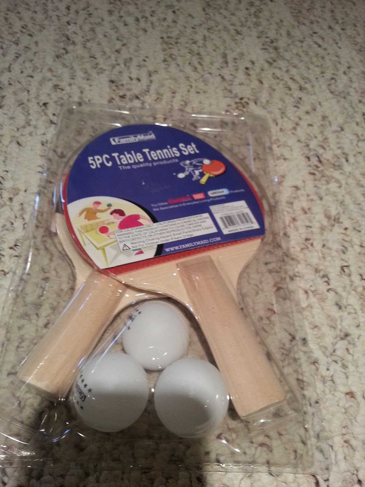 Table tennis set 5pcs WD