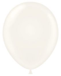 Qualatex 5" Round White -100 count (plain) image