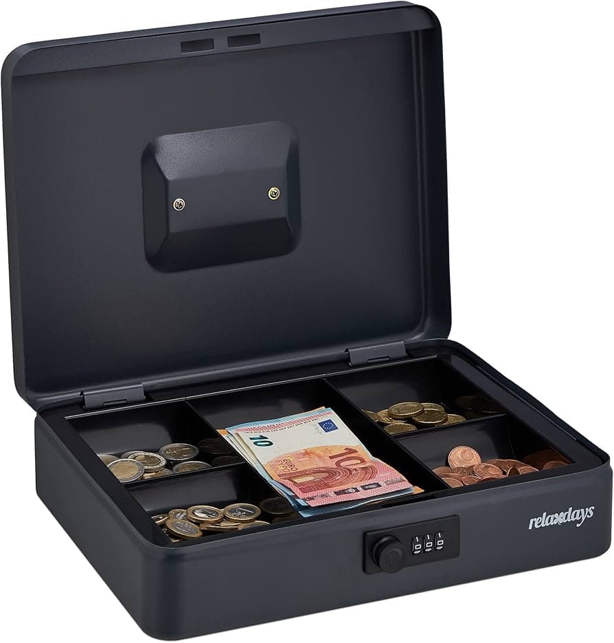 NT 3 Digit Combi Cash Box 200x160x90mm