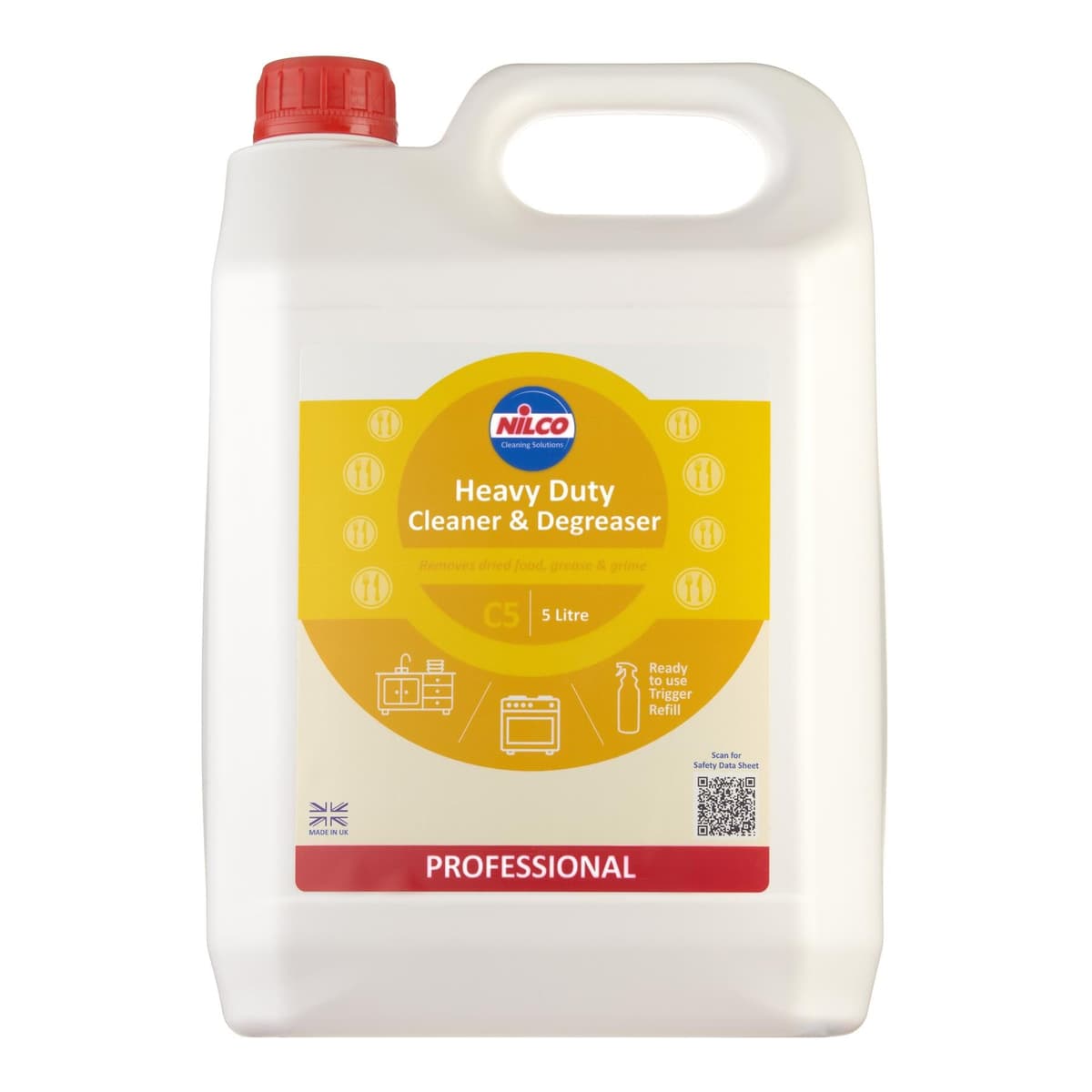 Nilco Heavy Duty Cleaner & Degreaser 5Ltr