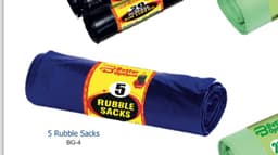 Better Options 5 Heavy Duty Blue Sacks 2