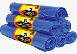 Better Options 5 Heavy Duty Strong Blue Rubble Sacks 2