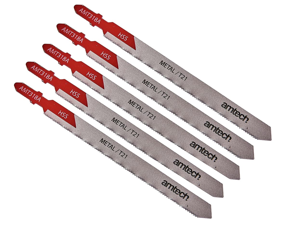 Am-tech 5 Piece metal jigsaw blade set (AMT318A)