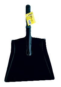 Loc-tech 9" Coal Shovel All Steel With Plastic Handle 2