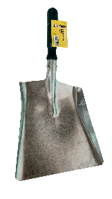 Loc-tech 9 "  Galvanised Shovel With Grip 2
