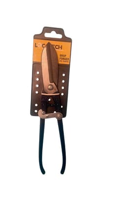 Loc-tech 10" Tin Cutter,  Drop Forged, Crv , Painted,with Pvc Sleve. 2