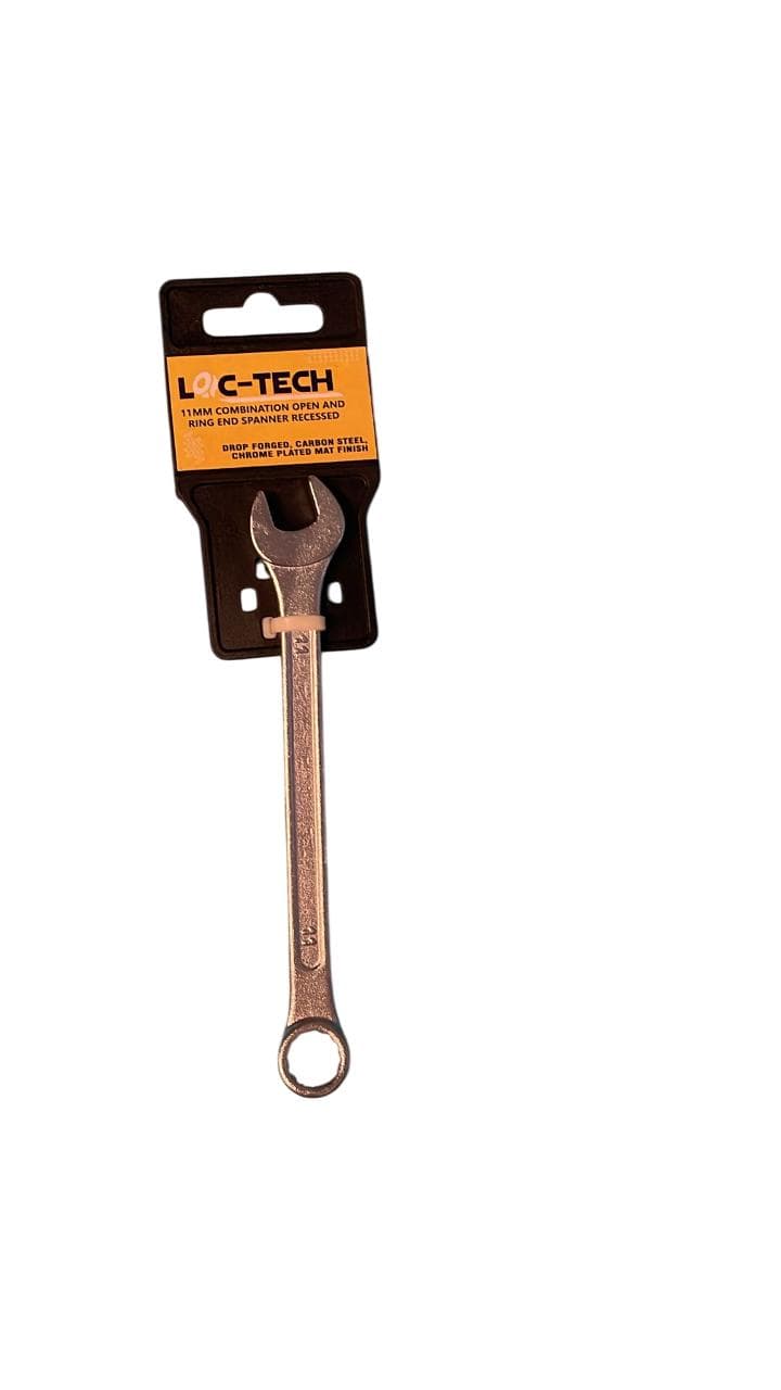 Loc-tech 11 Mm Combination Spanner Forged Carbon Steel