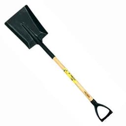 Loc-tech Square Mouth Shovel Wood Handle ( Steel Fabricated Head) 1