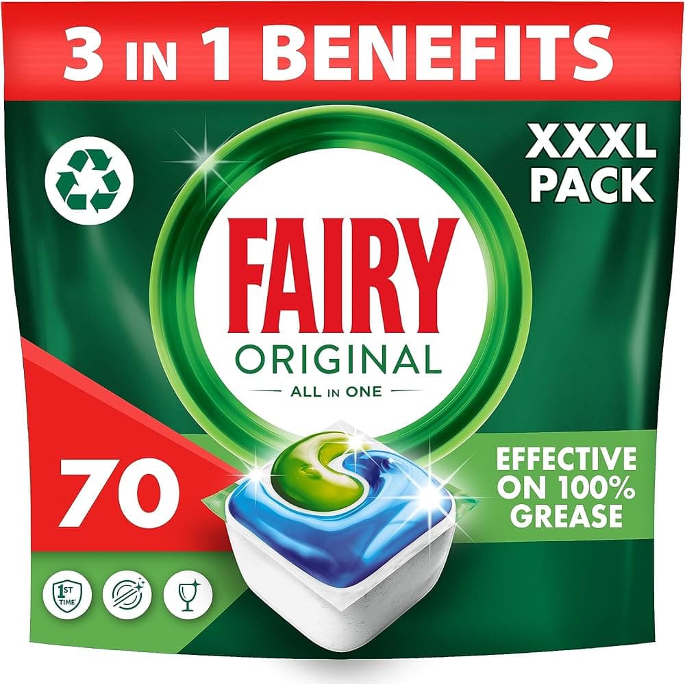 Fairy All in one Orig D/Wash Tab 
