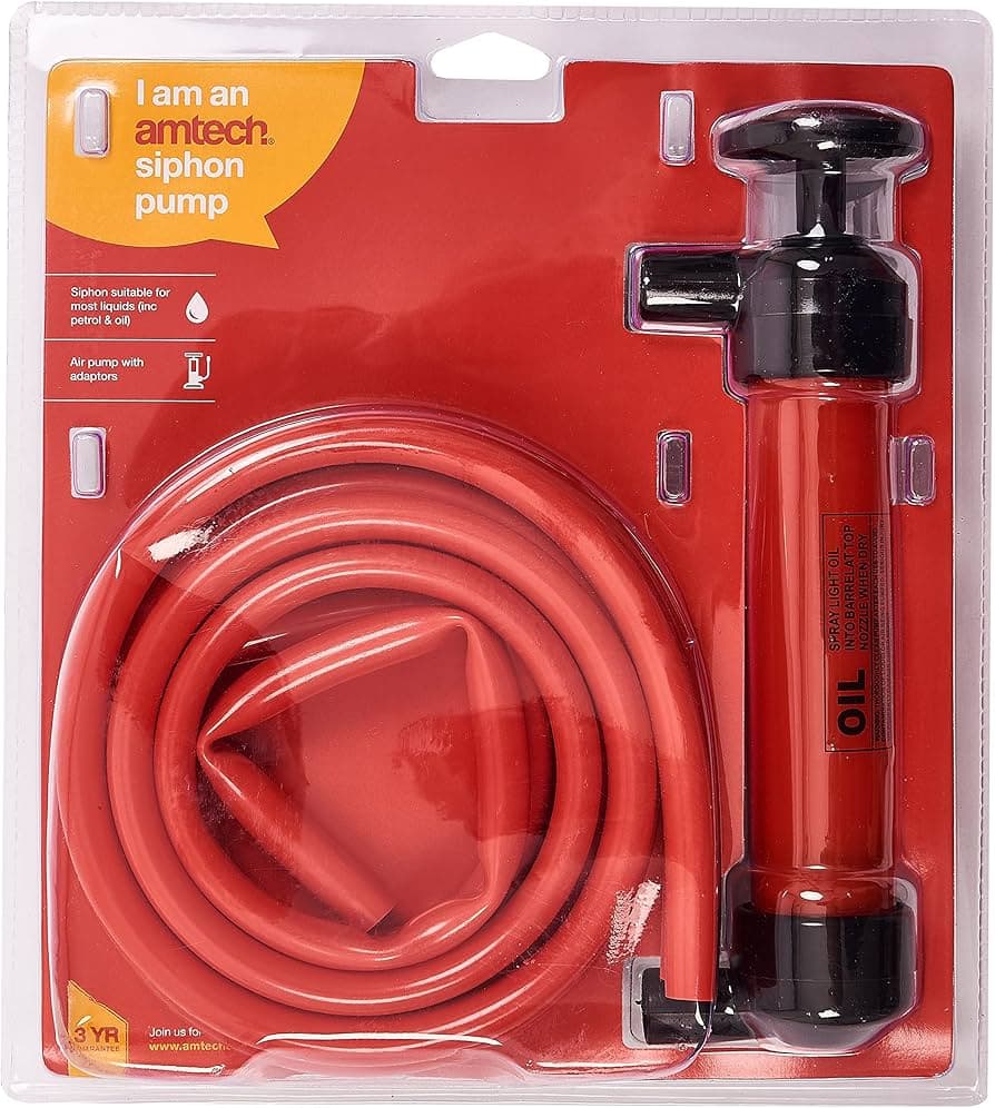 Am-Tech Manual siphon pump