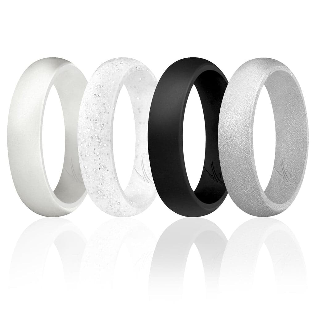 Standard 28mm Ring Pack of 4 White