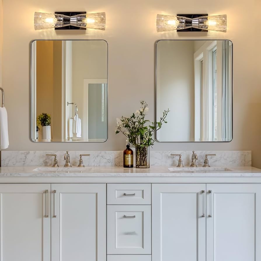BENROSS Chrome Vanity Mirror - COLOUR BOX image