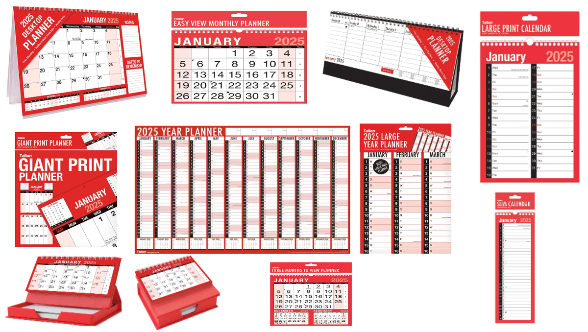 Tallon CALENDAR R&B DTV TEAR-OFF DESKTOP
