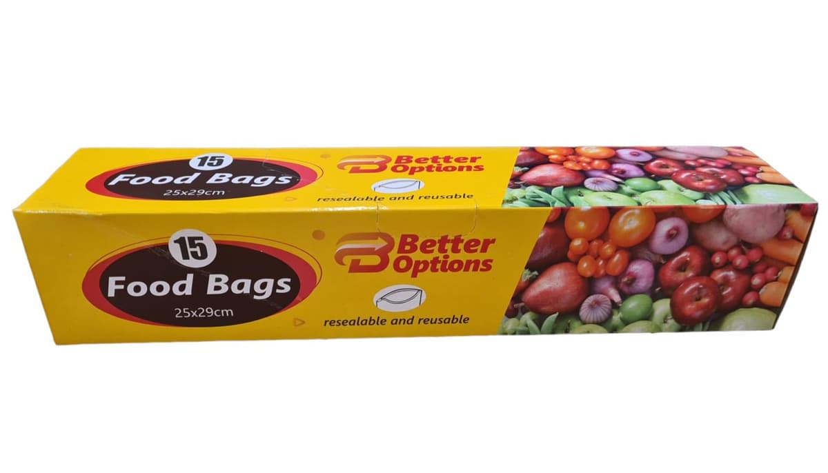 Better Options Food BAG 15pk 25X29CM