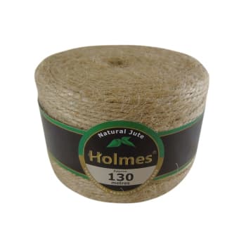 Retail Natural Jute Holmes Twine 250g (130m) Spool Pack 6 
