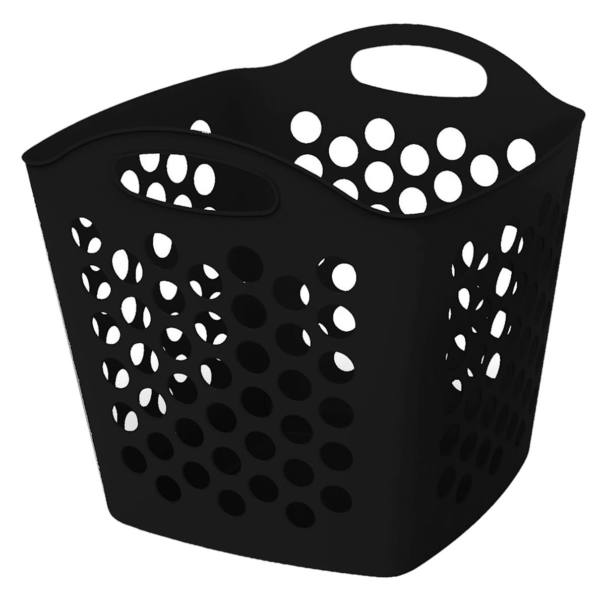Thumbs-Up Small  Flexi Laundry Basket Black image