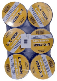 Loc-tech 50mmx50m Gaffer Tape-black 2