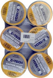 Loc-tech 50MMX50m Gaffer Tape-silver (6pc) 2
