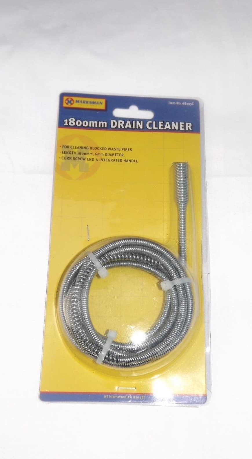 NT 1800mm Drain Cleaner
