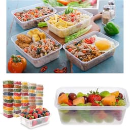 Prima Pk 5 Plastic Containers 650cc Micro 1