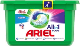 Ariel Colour All in 1 Pods 13 Washes 1