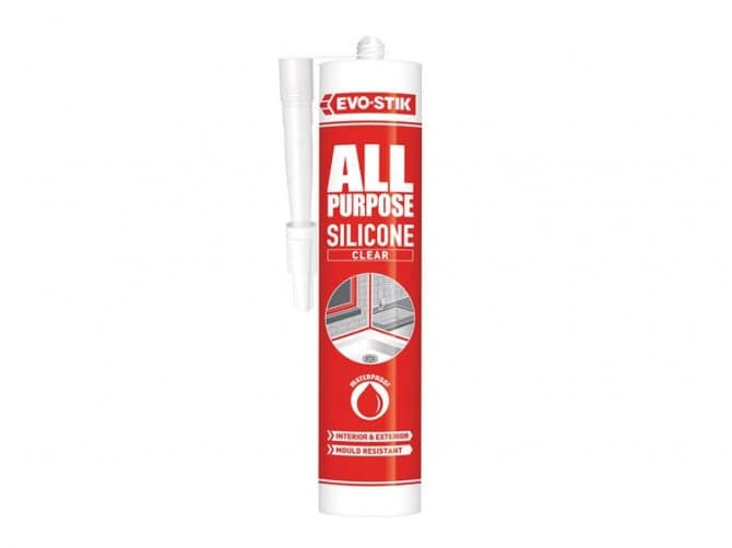 EVO-STIK MULTI-PURPOSE SILICONE SEALANT White C20