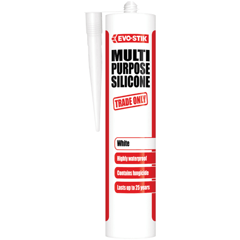 EVO-STIK MULTI-PURPOSE SILICONE SEALANT Clear C20