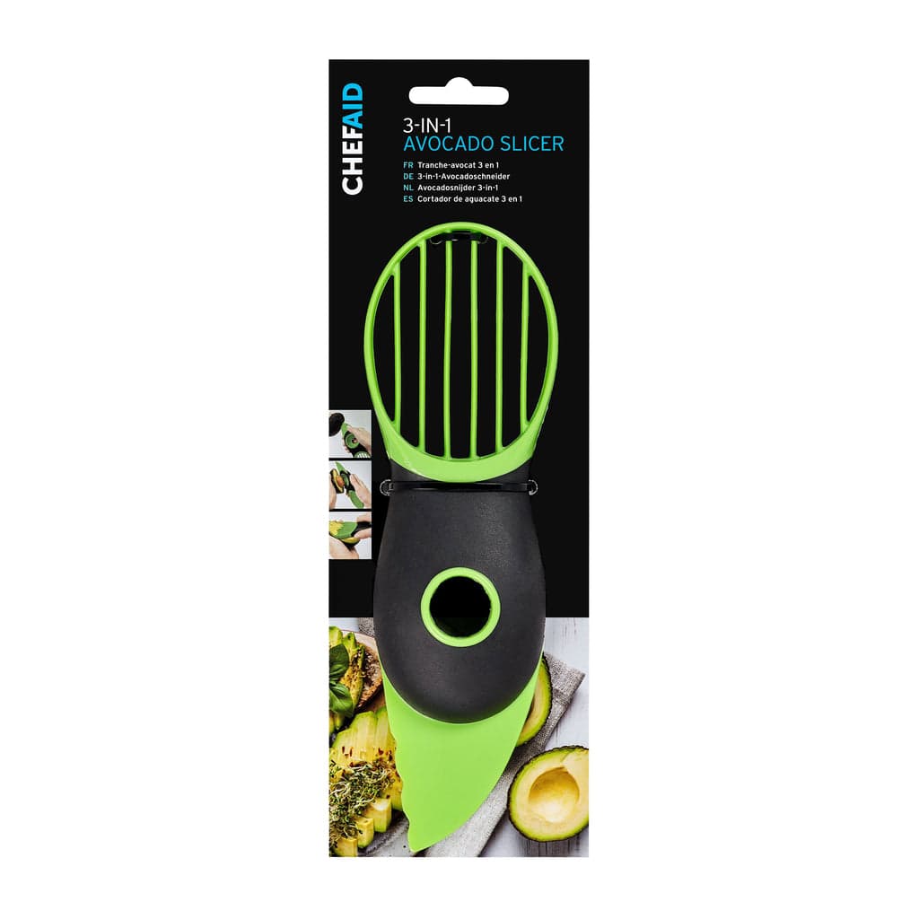 Chef Aid 3 in 1 Avocado Slicer Tool