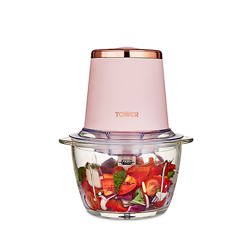 Tower, Cavaletto 1l Glass Chopper T12058PNK image