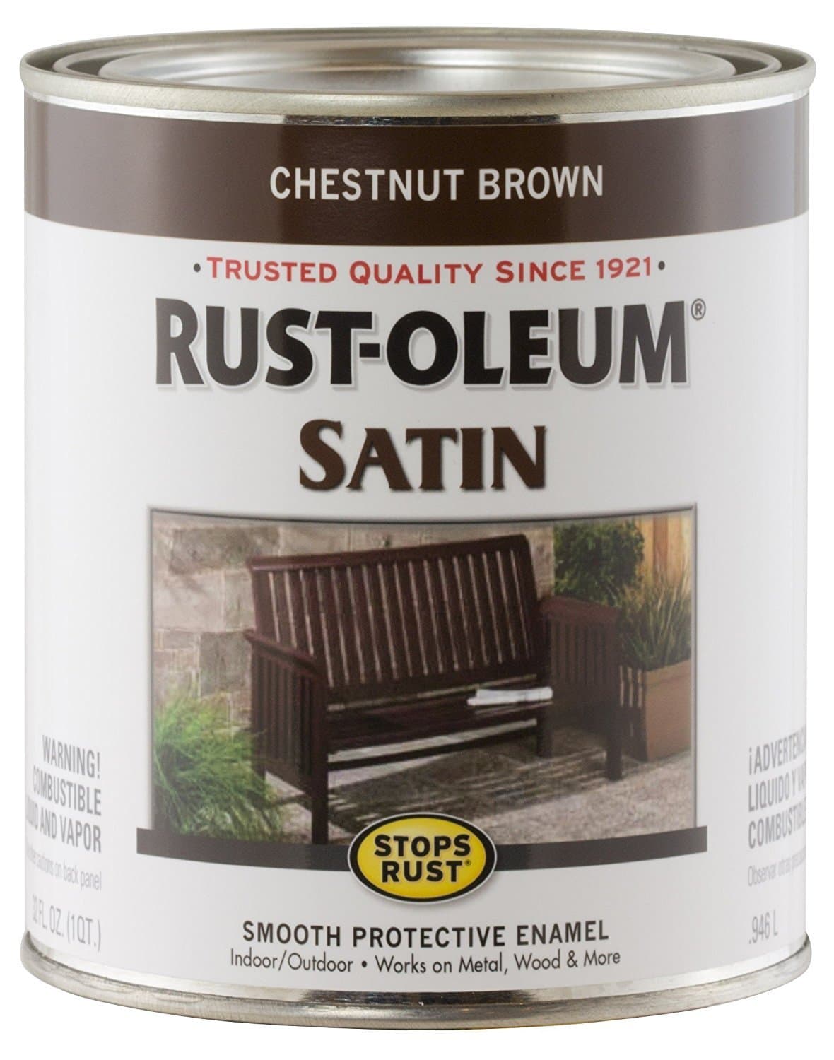 Rustins 133 NO1 SATIN BROWN