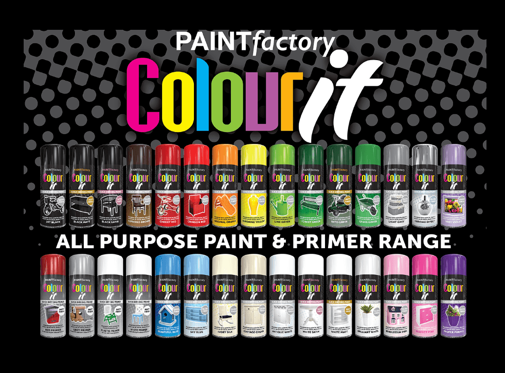 Rapide AX - 2 TONE SPRAY PAINT - PINK -
YELLOW