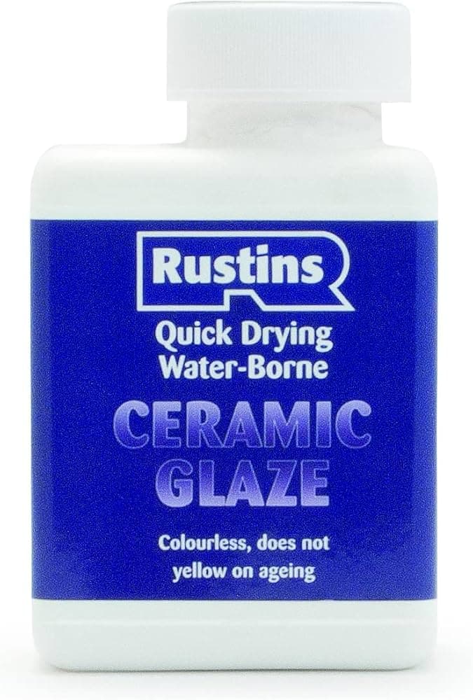 Rustin Acrylic Ceramic Glaze Clear 250ml.