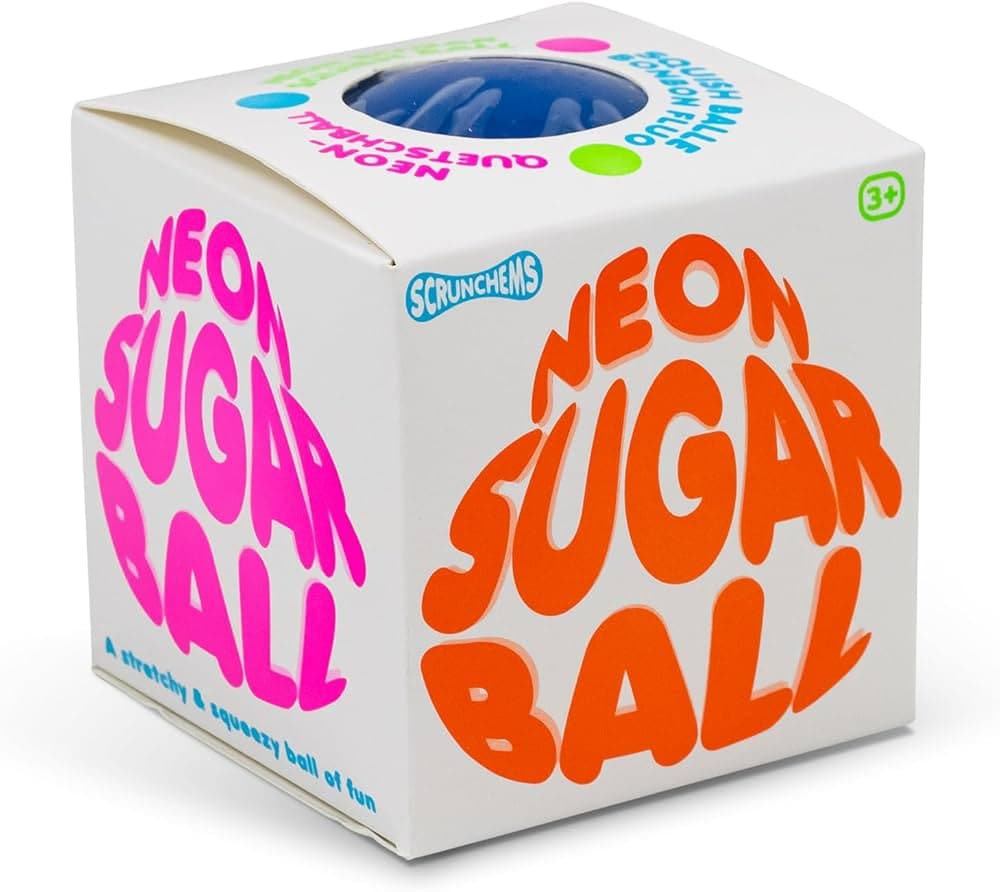 HTI Scrunchems Neon Sugar Squish Ball