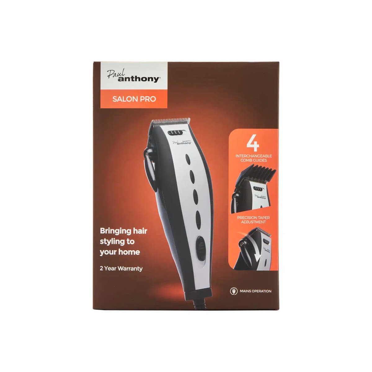LLOYTRON Paul Anthony Perfect Cut Professional Corded Hair Clipper Trimmer